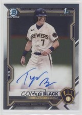 2021 Bowman Draft Chrome Draft Pick Auto Tyler Black #CDA-TB Auto 7w7