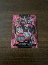 2025 Panini Select Brashard Smith Rookie Concourse Pink Shock Prizm SP KC Chiefs