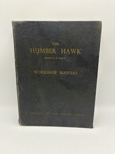 The Humber Hawk Marks III, IV And V Workshop Manual 1949-1954 Rootes Group VGC