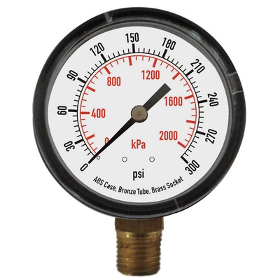 #ad GRAINGER APPROVED 4FLY2 Pressure GaugeDry Gauge3 1 2quot; 4FLY2 $22.96