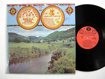 BERNIE WITKOWSKI October Fest Polkas LP Near-MINT New York Polka Band b1371
