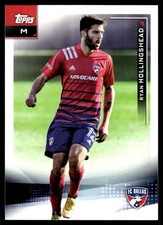 Ryan Hollingshead 2021 Topps MLS #1 FC Dallas Soccer READ FREE SHIP AutographDen