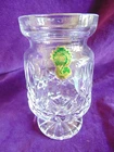 Vtg WATERFORD Crystal LISMORE Bud Vase 5” Footed Multi Use Toothbrush Holder