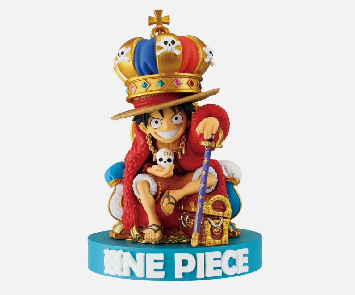 PSL Set of 2 One Piece WCF BASE SHOP Limited Luffy & Eiichiro Oda