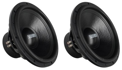 (2) Sundown Audio SA-15 V.3 D2 15'' 1500w RMS Subwoofers DVC 2-Ohm SA Series Subs