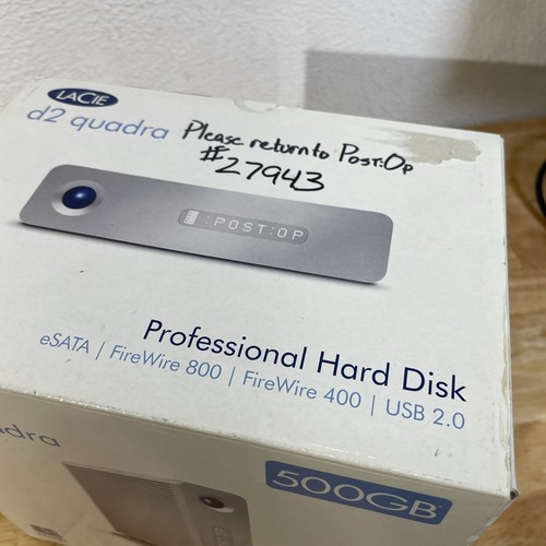 Lacie d2 Quadra 500GB Professional External Hard Drive - Afbeelding 18 van 23