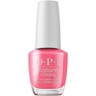 OPI Nature Strong Big Bloom Energy | Opaque Bright Coral Crème Natural