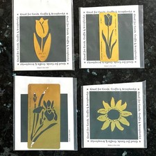 Lasting Impressions Brass Stencils - misc floral
