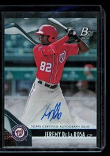 2021 Bowman Platinum #TOP-56 Jeremy De La Rosa Top Prospects Autographs