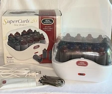 Vidal Sassoon SuperCurls 20 Hot Rollers | Open Box | Velvet Surface Hot Rollers 