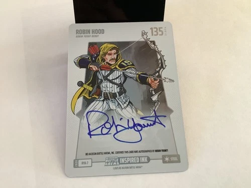 Bo Jackson Battle Arena 2026 Robin Hood Robin Yount Steel Inspired Ink Auto