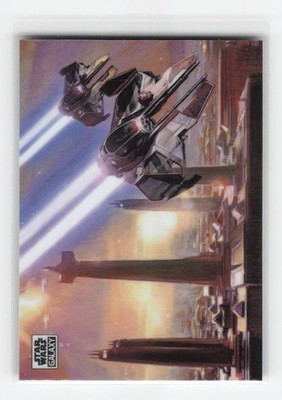2025 Topps Chrome Star Wars Galaxy #46 Eta-2 Actis class interceptor