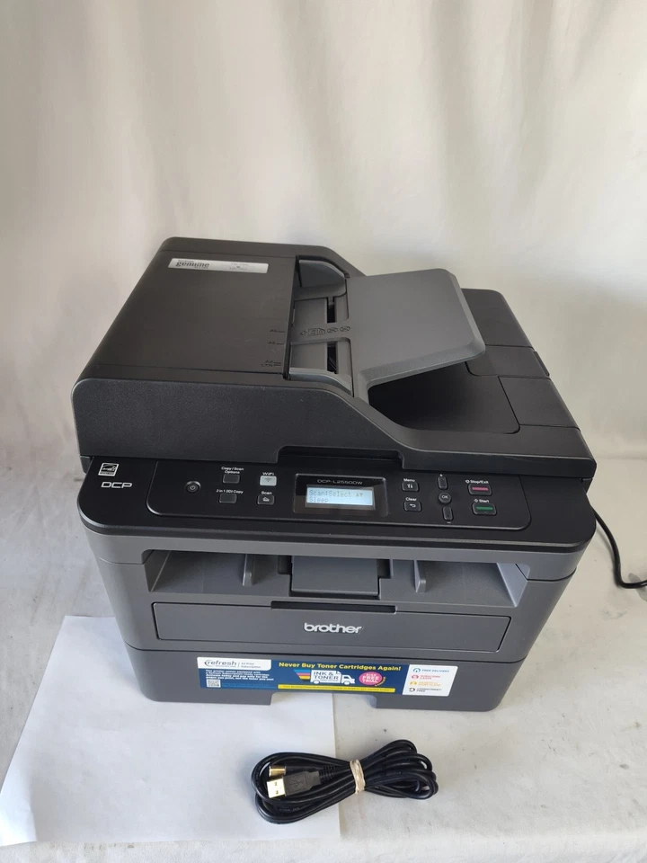 Brother DCP-L2550DW Black & White Laser Printer All-In-One Wi-Fi Page Count 60. - Image 4 of 4