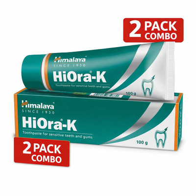 Himalaya HiOra-K Toothpaste 100g x 2 Pack Combo | free shipping