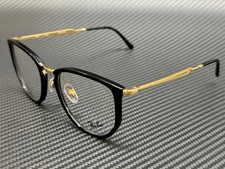 RAY BAN RX4451V 2000 Black Gold Unisex 50 mm Eyeglasses