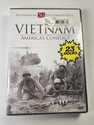 Vietnam America s Conflict 4 DVD Set 50 Historical Documentaries Sealed (2008)