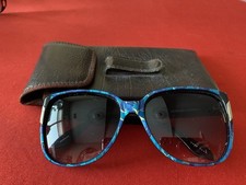 Vintage Da Vinci 161 Sunglasses Hand Made - Blue