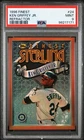 1996 Topps Finest REFRACTOR #24 KEN GRIFFEY JR. PSA 9 Mint HOF Pop 50