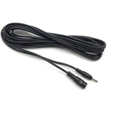 16.5ft 1.35x3.5mm DC Power Extension Cable Male Female 5V CCTV IP Camera Black