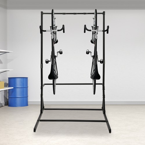 5 Bike Storage Rack Bicycle Organizer Vertical Floor Rack Holding Display Stand - Picture 16 of 17