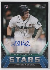 2021 Topps Update #BSA-JK Jarred Kelenic Baseball Stars Autographs Black #/199