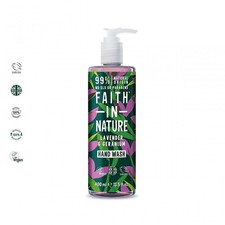 Image of Faith in Nature Lavender & Geranium Hand Wash - 400ml