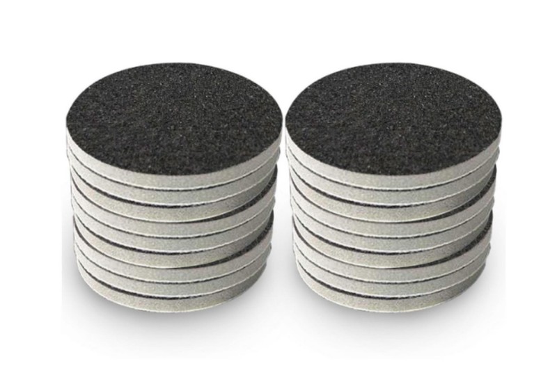 25PACK 150mm 800-1000 Grit Sanding Sponge Hook Loop 6 in Sanding Disc Corundum