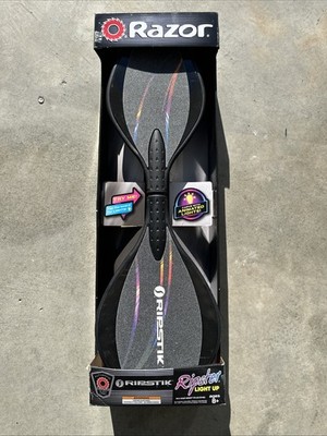Razor Black Label RipStik Ripster Light Up   Caster Board with Multi-Color LEDs
