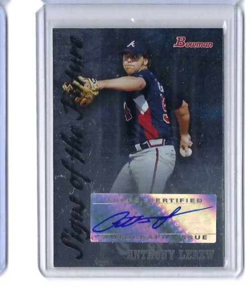 2007 Bowman Draft Signs of the Future Anthony Lerew #SOF-AL Auto