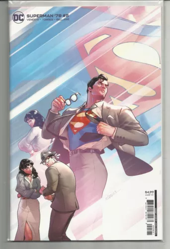 2022 DC Superman '78 #5 JAMAL CAMPBELL "Variant Cover" Comic NM/UNREAD!!