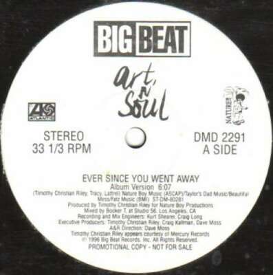 Art N' Soul - Ever Since You Went Away 12'' Promo Vinyl Schallplatte 1