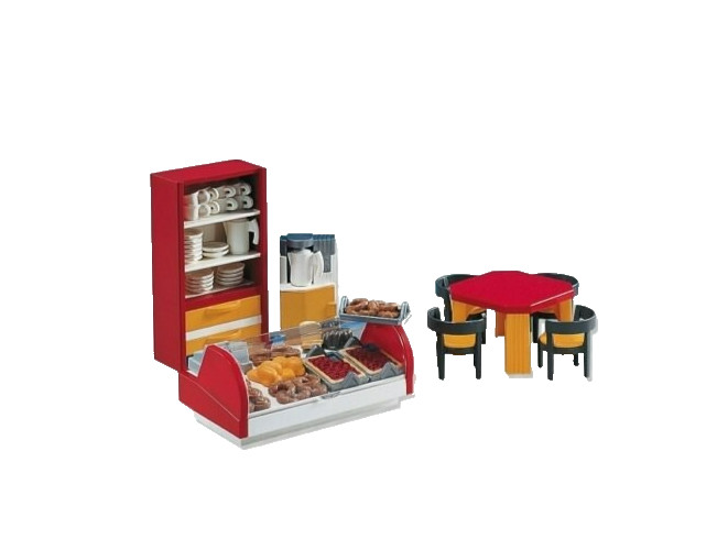 Playmobil Café 7846 Neu & OVP Bäckerei Geschäft Laden Möbel Bistro Theke