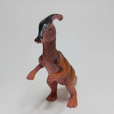 Jaru 4447 Toy Dinosuar 7" Vinyl Toy Parasaurolophus