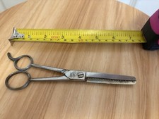 Vintage Kayser Professional Thinning Shears Chrome 781 Germany 78I - Pre-owned