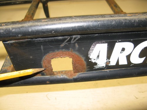 Arctic Cat 400 2001 4x4 vehículo todo terreno portaequipajes trasero 0506-190 - Imagen 5 de 9