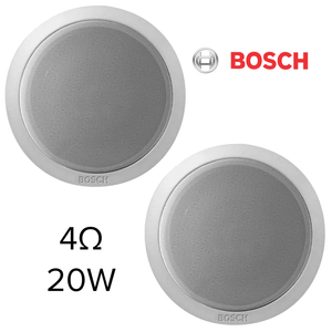 2x Bosch 6 Compact Ceiling Speakers 20w 4ohms 671072034929 Ebay