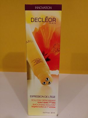 Decleor Expression De L age Smoothing Roll On 20ml(0.67oz) Wrinkles  NEW  * Sale