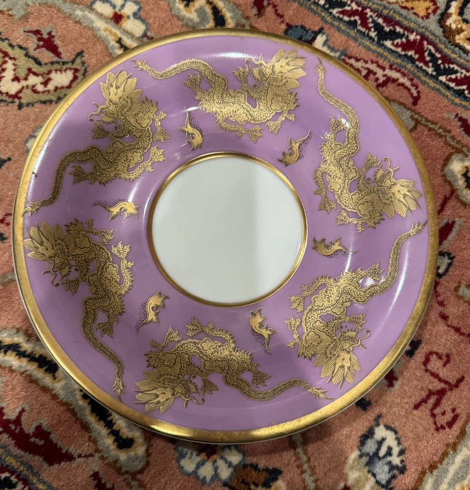 GRUPO ROSENTHAL VINTAGE Clásico Colección Rosa Oro 18k Púrpura Foto 4 de 4