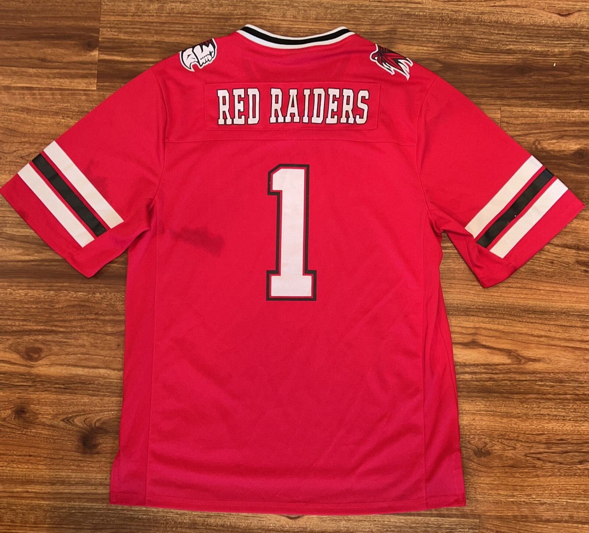 Colosseum Kahuku Red Raiders Football Jersey Red Large Hawaii High
