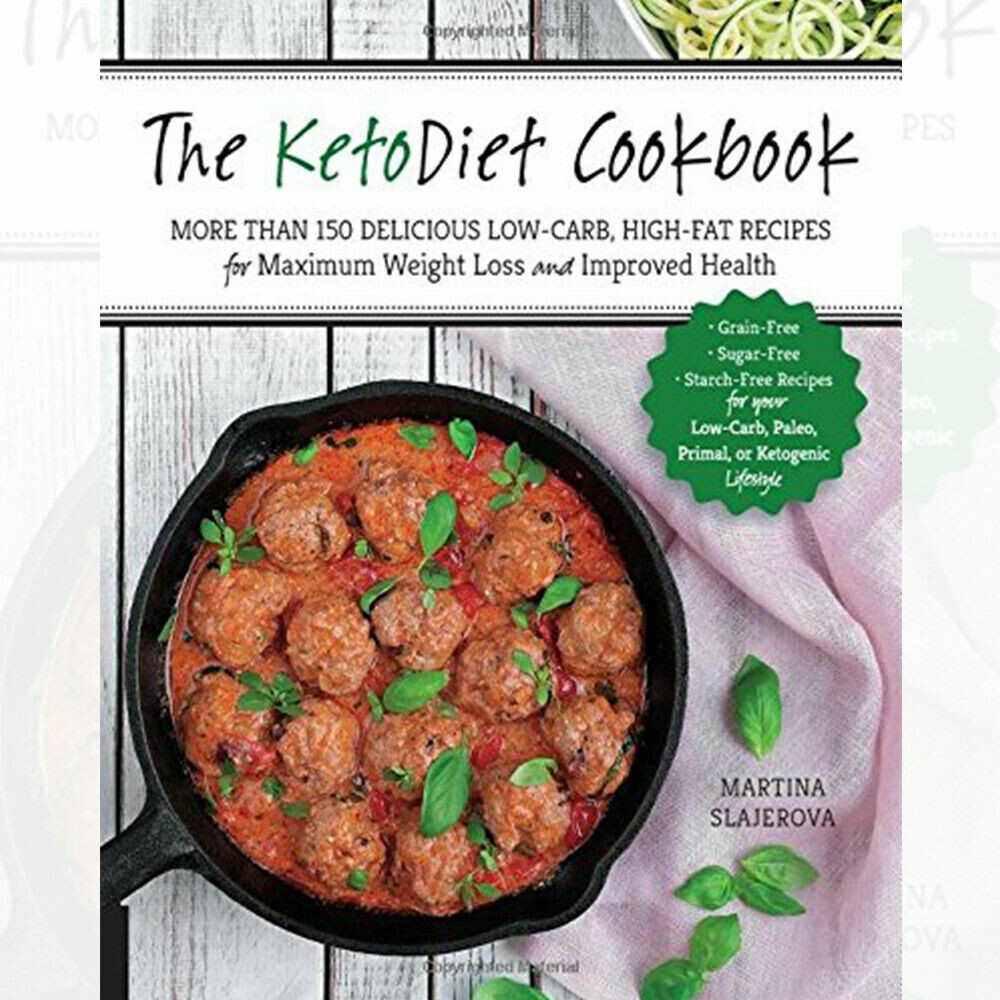 Various Publishers Grain/White The Ketodiet Cookbook – Low Carb High Fat Healthy Recipes Collection - Image 5