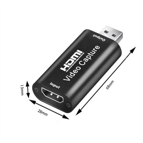 HDMI Video Capture Card USB 3.0 1080p HD Recorder for Video Game w/ Metal Shell. - Picture 8 of 9