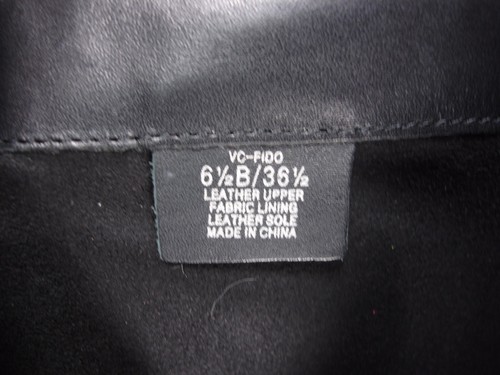 NEW VINCE CAMUTO FIDO LEATHER STUDS SIDE ZIP KNEE HIGH BOOTS WOMEN'S 6.5 B - Picture 11 of 12