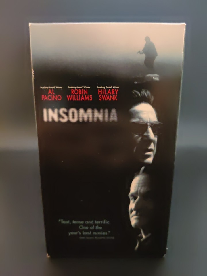 Insomnia VHS Al Pacino Robin Williams Hilary Swank 85392282838 eBay