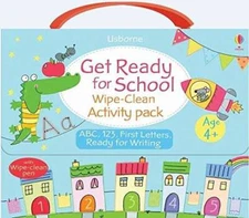 Get Ready for School Wipe-Clean Activity Pack - Paperback - GOOD