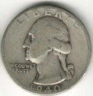 USA - 1940P - Washington ¼ $ - Silver Eagle - no mint mark - #11525RG