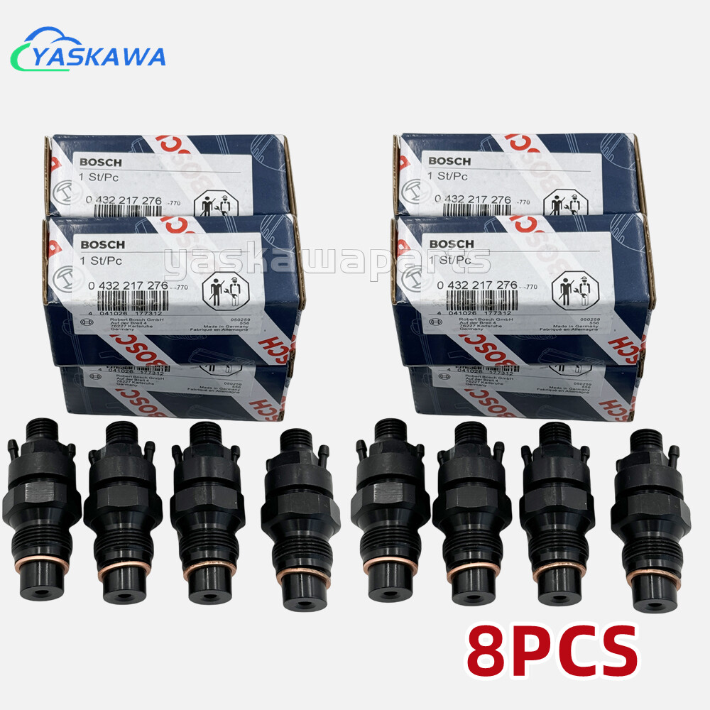 8X Fuel Injectors OE 0432217276 For 92-05 65 GMC Chevy 6.5L Turbo Engine 6703803