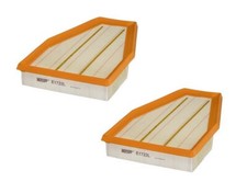 Set of 2 Engine Air Filters HENGST for Porsche 911 (991.1) 2013-2016