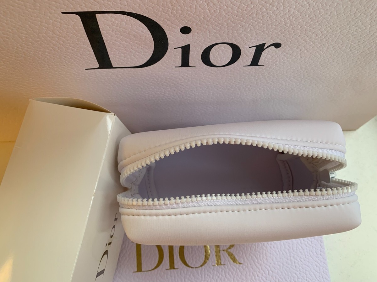 Dior Beauty Makeup Bag / Purse Medium Size WHITE | eBay