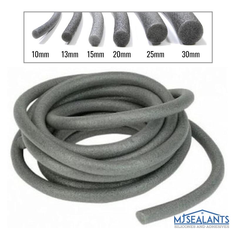 Everbuild Joint Backer Rod Polyethylene Foam Gap Filler 10m All Sizes