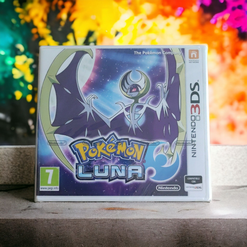 Pokemon Luna Nuevo Precintado PAL ESPAÑA Nintendo 3Ds Castellano Sealed 2016 - Picture 5 of 5